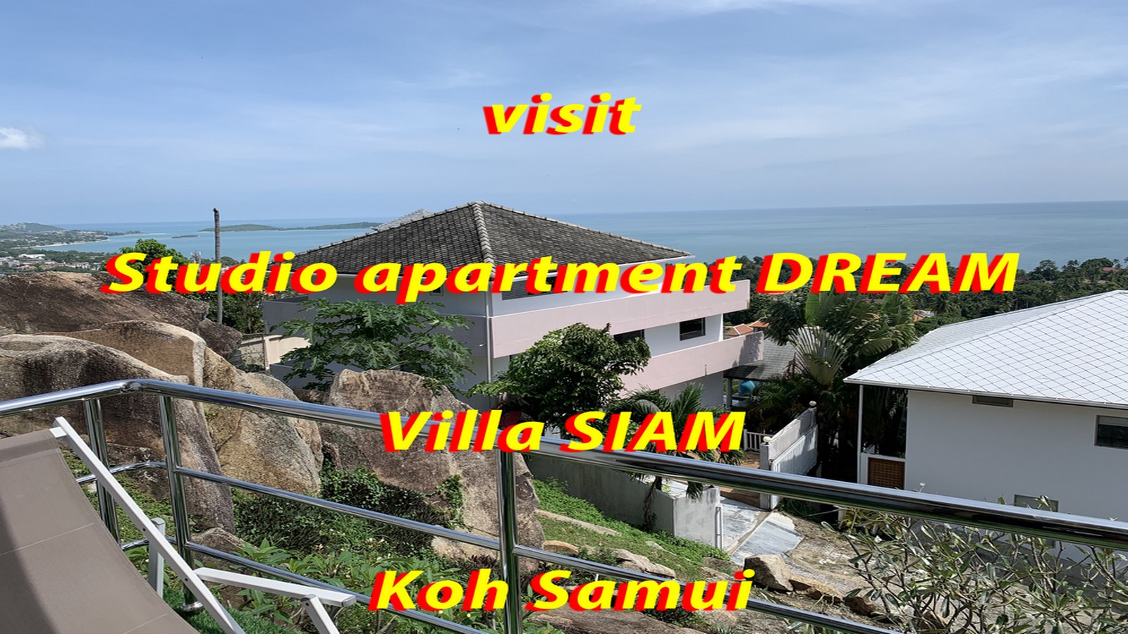 studio apartment DREAM intro rental prices long term digital nomad sea view
